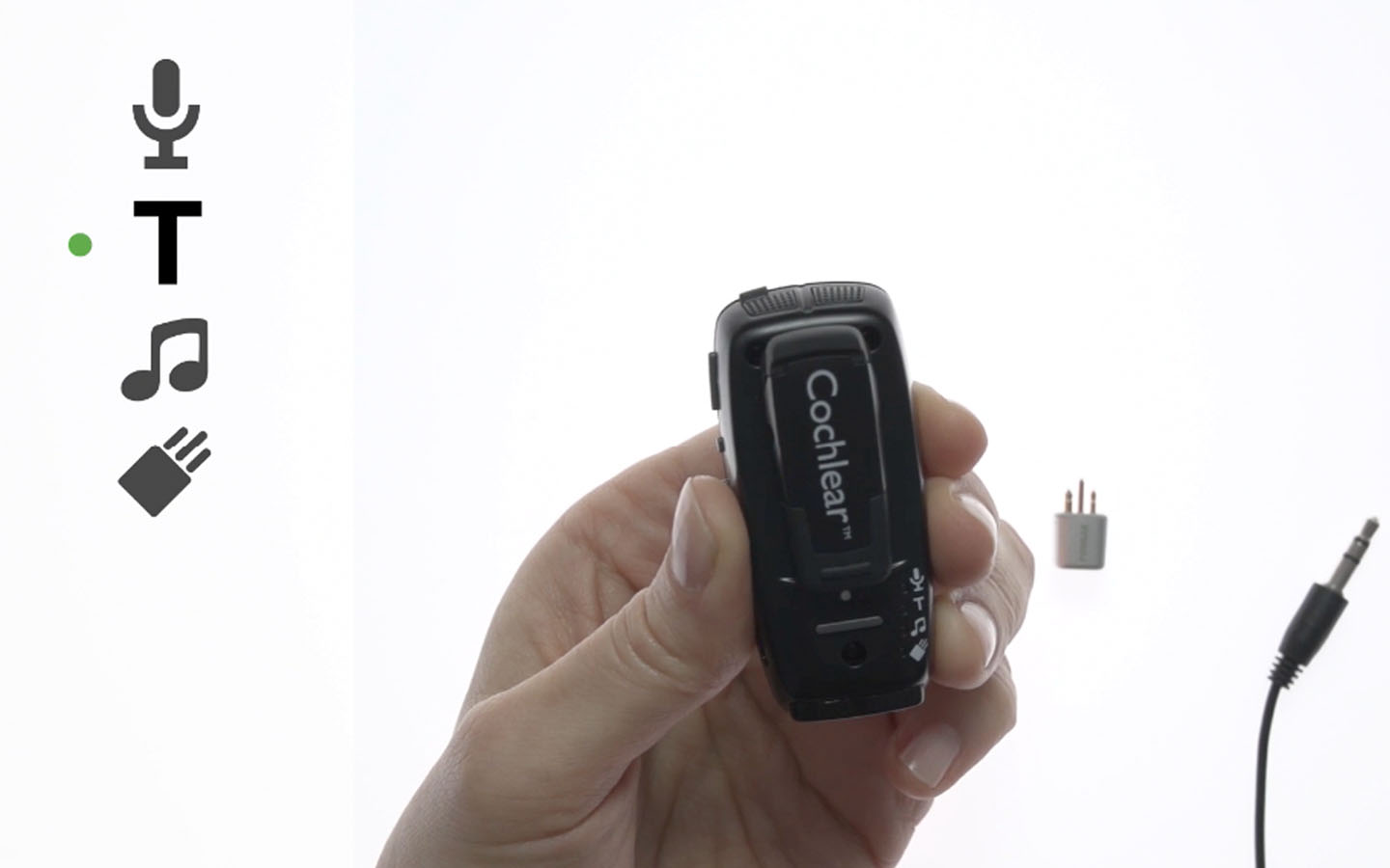 PaTTAN - Cochlear Wireless Mini Microphone 2+ Compatible w/ BAHA 5, NUCLEUS  6 & Higher