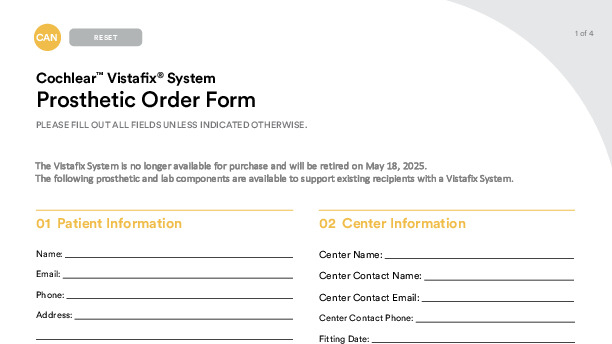Order forms