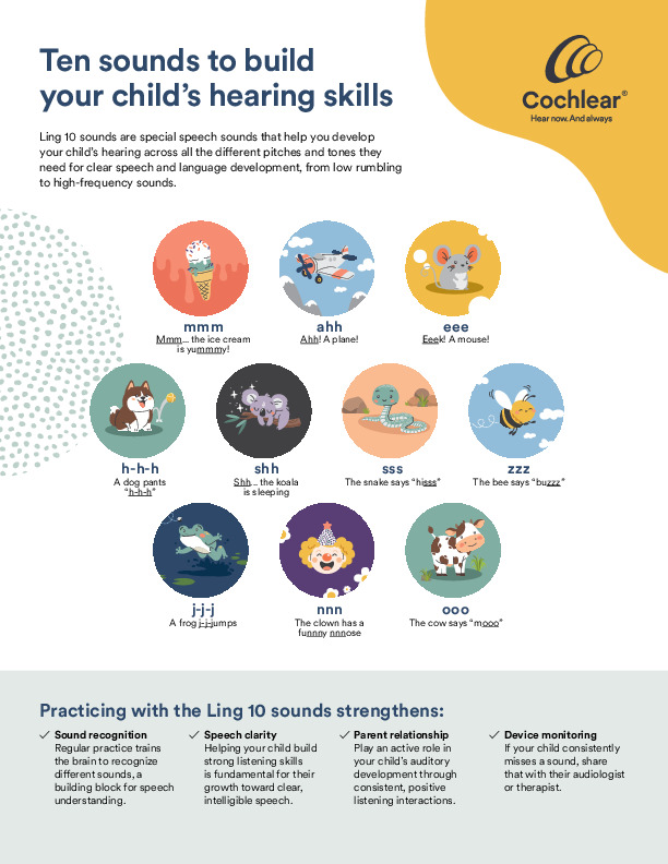 Ling 10 sounds - English PDF