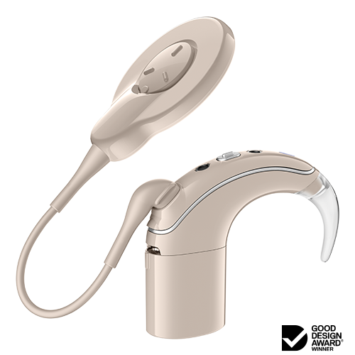 cochlear implant nucleus 7 sound processor cream color good design award