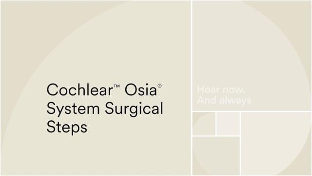 How to Surgical Video with Brian Kaplan, MD - Cochlear™ Osia® OSI200 Implant (CAMVID2141)