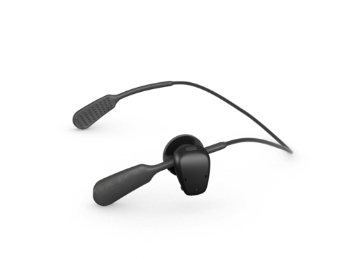 Black Baha SoundArc with black Baha 7 Sound Processor