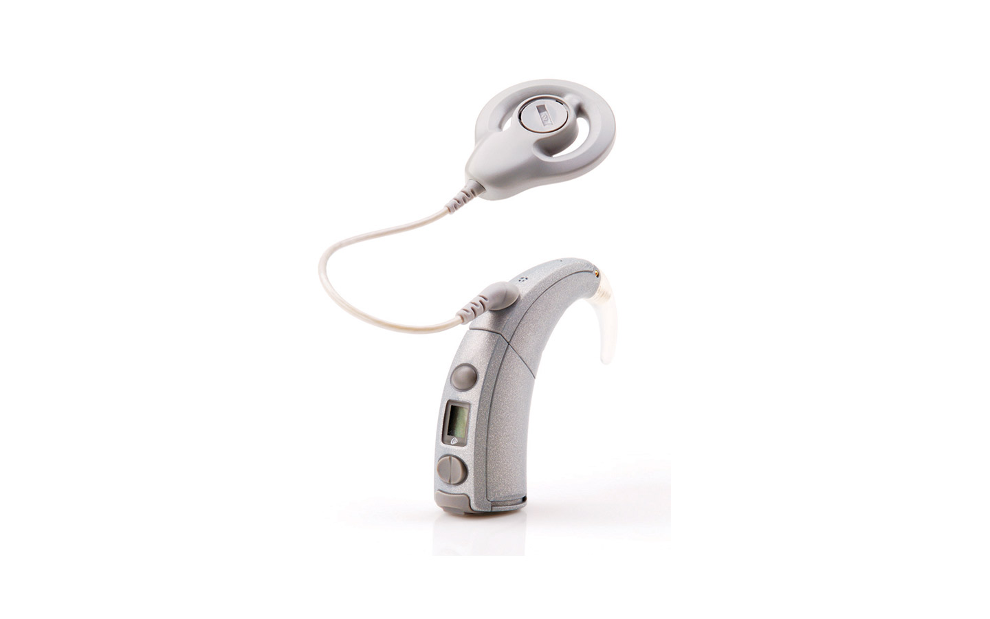 Een Cochlear-implantaat met dubbele microfoons